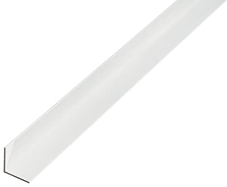 Alberts 473631 Cornière | aluminium, couleur argent, anodisée | 1000 x 20 x 20 mm