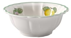 Villeroy & Boch French Garden Fleurence, ciotola curva, in porcellana premium, colore: Bianco/Multicolore