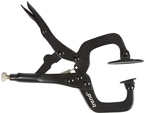 Trend Pocket Hole Jig Face Clamp Clamping Tool with Adjustable Pressure & Quick Release Lever, PH/CLAMP/F6