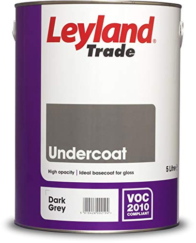 Leyland Trade Undercoat - Dark Grey 5L
