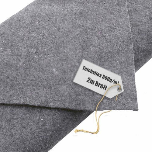Teichvlies 500g /qm - 16qm in 2m Breite