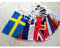 AZ FLAG - Fahnenkette 27 Länder Der Europäischen Union 16 Meter Mit 27 Flaggen - 45x30 cm - Europa Girlande Flaggenkette 30 x 45 Cm