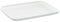 WACA Servierplatte 428 x 305 mm – Robustes Serviertablett – Stapelbar, spülmaschinengeeignet, geschmacksneutral – Oberflächenhart & formstabil – Mehrweg für Gastronomie, Haushalt & Büro – Weiß