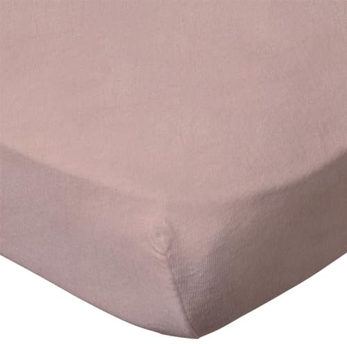 BabyCalin - Drap housse berceau 40x80x7cm Rose certifié OEKO-TEX