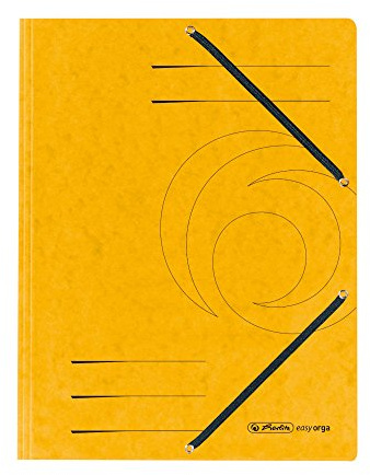 Herlitz A4 klaff - gul