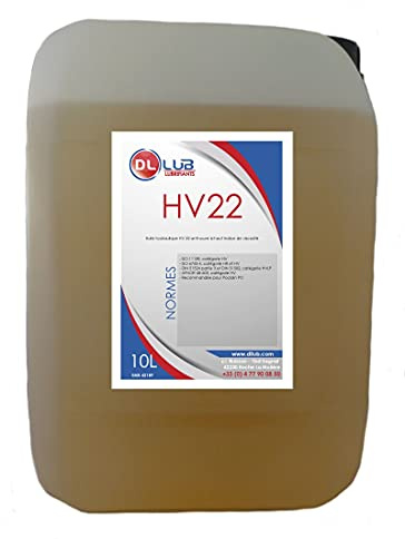 DLLUB - HUILE HYDRAULIQUE HV 22-10 litres