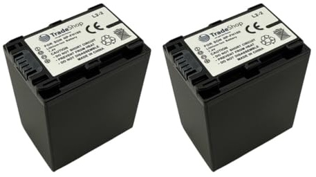 2 x högpresterande kamera Li-Ion batteri ersätter Sony NP-FH70 NP-FH100 NP-FP-30 NP-FP-50 NP-FP-51 NP-FP-60 NP-FP-61 NP-FP-70 NP-FP-71 FP-90 NP-FP-91 NP-FH-30