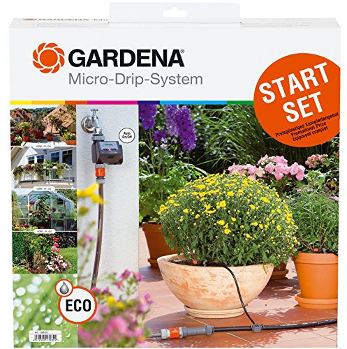 Gardena 1398-20 - Set microirrigazione con centralina C 14e