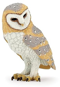 Papo - Lechuza - Figurita Realista de Animal - Colección Vida Salvaje - Estimula la imaginación y la Creatividad - Pintada a Mano - Detalles precisos - Idea de Regalo para niños