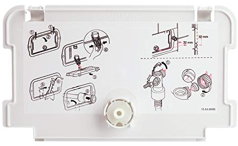 Grohe Piastra di Protezione per 37643000 43966000, Nero
