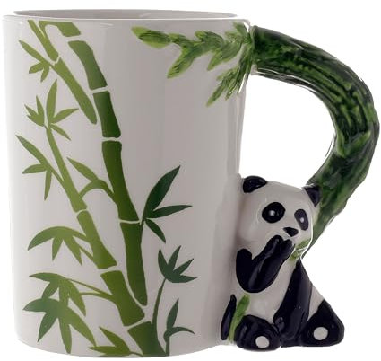 Puckator SMUG27 Mug avec Anse Panda 8 x 12,5 x 10,5 cm