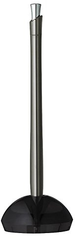 Zebra Flos Desk Ballpoint Pen, 0.7 mm, Black Ink, Glass Black (BA65-GBK)