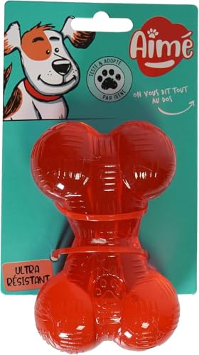 Aime Jouet Play Strong Bone 11 cm pour Chien