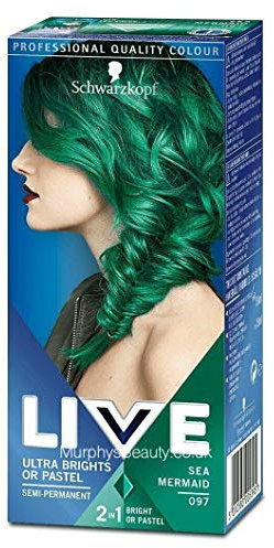 Schwarzkopf LIVE Ultra Brights or Pastel Sea Mermaid 097 Schwarzkopf