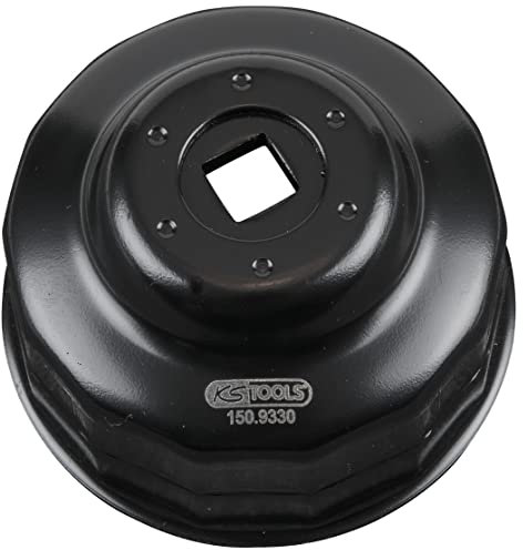 KS Tools 150.9330 - Clés filtre huile 3/8Ø65/67mm - En matière Robuste et Résistante