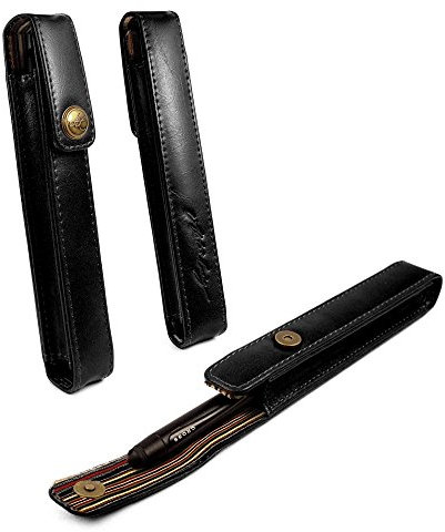 Alston Craig Vintage Leather Executive Pen Holder - (Compatible with MontBlanc, Sheaffer, Cross)