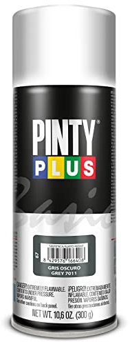 Pintura en spray PINTYPLUS BASIC 520cc Gris Oscuro 7011