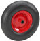 Meister Roue increvable 400 mm, pour brouette, jante en acier, 810800
