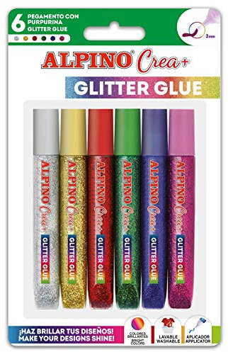 Alpino DE000015 - Blister con 6 pegamentos