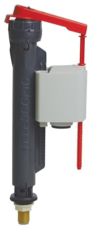 Wirquin 10723588 Chasse d'eau wc robinet flotteur à alimentation basse Jollyfill, gris