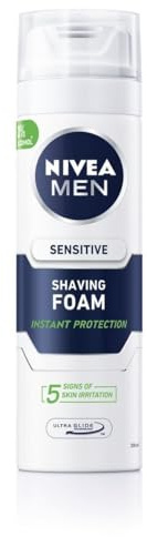 Nivea Men Sensitive Shaving Foam, 200 Millilitre