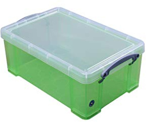 Really Useful Box 9 Litre Transparent Green