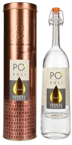Poli, Grappa PO' Morbida (Moscato) Astucciata - 700 ml