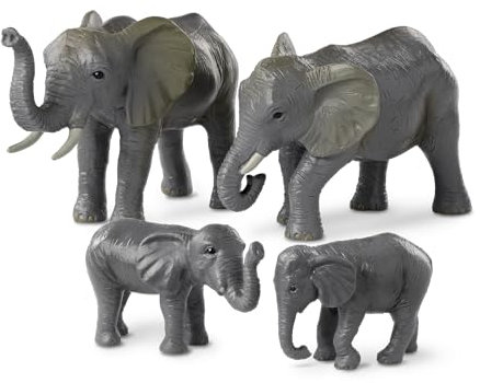 Terra AN2727Z - Afrikanische Elefantenfamilie, Spiel, mehrfarbig