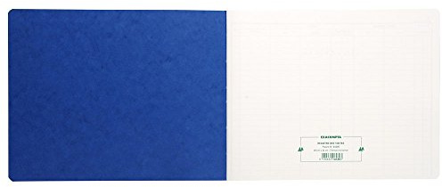 Exacompta - Réf. 6430E - 1 Registre des visites - 25 lignes - 80 pages foliotées - format 250 x 320 mm - couverture en carte lustrée certifiée FSC - 4 couleurs aléatoires, jaune, bleu, rouge, vert