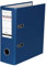Original Falken PP-Color Kunststoff-Ordner Sonderformat. Made in Germany. 8 cm breit DIN A5 hoch mit Wechselfenster blau Rezepte Ringordner Aktenordner Briefordner Büroordner Plastikordner
