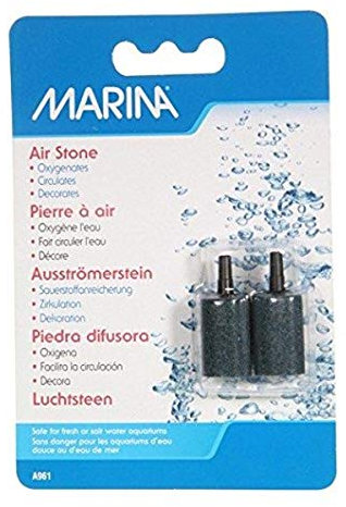 MARINA Cylinder Airstones 1X7/16 2Pk