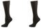 Nur Die Knie Cotton 60 DEN blickdichte Kniestümpfe in matter Optik aus Baumwolle bequemer Bund Damen, schwarz, one size
