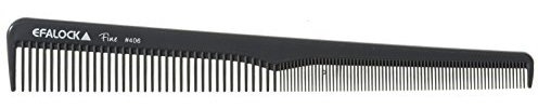 Efalock Professional Fine 406 Peigne de coupe de cheveux 18,5 cm