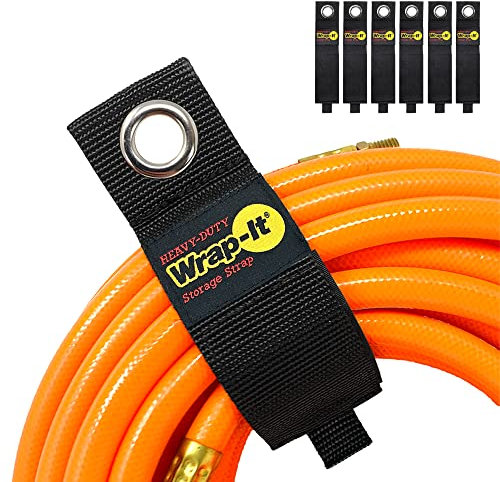 Heavy-Duty Wrap-It Storage Straps, 17-inch (6 Pack)