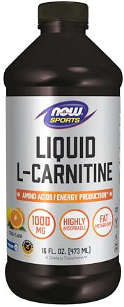 NOW Sports, L-Carnitine Liquid 1,000 mg, Citrus, 16 fl. oz