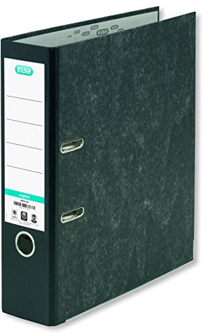 Elba 100081009 A4 80mm Cloud Lever Arch File - Black