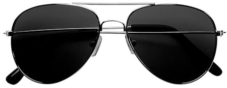 Widmann 6861C – pilotglasögon med tonade glas, pilot, flygvärdinna, temafest, karneval