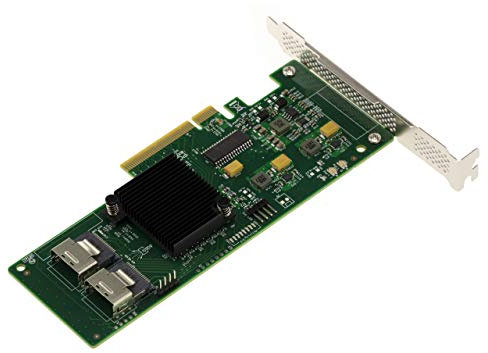 KALEA-INFORMATIQUE PCIe 2.0 SAS 6GB Controller-Karte mit 8 internen Ports. OEM-Modell 9211-8i mit Raid 0 1 1E 10.
