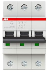 ABB S200 MCB Leitungsschutzschalter Typ K, 3-polig 32A 440V, Abschaltvermögen 6 kA System Pro M Compact
