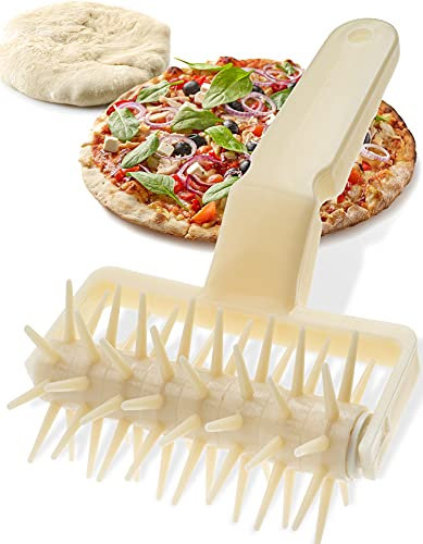 ORBLUE Stipproller aus hochwertigem Kunststoff - Ideal für Pizza, Brot und Teig, Teigroller und Teigigel Alternative