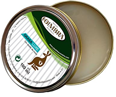 Grasa para Impermeabilizar, Limpiar y Cuidar el Cuero | Crema para engrasar Cuero en Zapatos y complementos | Grasa de Caballo (50 ml)