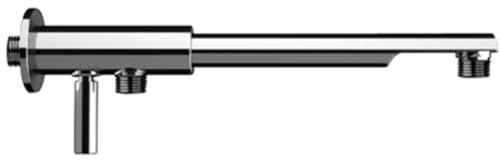 BRACCIO DOCCIA MINIMAL CON DEVIATORE Ottone Cromato