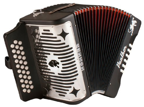 Hohner 3100FB, Panther, 3-Row FBE Diatonic Accordion