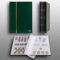 Prophila Collection Album pour Timbres, 16 Pages, intérieur Blanc (couv. Vert)
