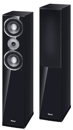 Magnat Anniversary 40.5 (Stück) 2,5 Wege Bassreflex Standlautsprecher Piano Schwarz / Schwarz Glanzdekor