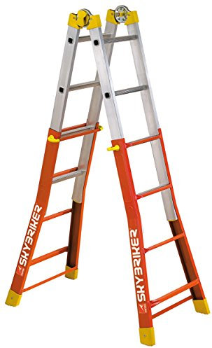 Wolfpack 23020450 Escalera Telescópica Mixta Wolfpack 4+4