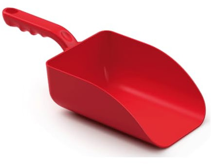 HANDSCHAUFEL GROß,PP ROT,328X136X79MM | Packung (1 Stück)