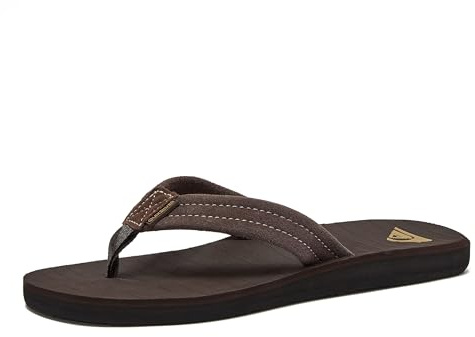 Quiksilver Carver Suede M Sndl Sandalias con Plataforma Plana, Hombre, Marrón (Brown), 44