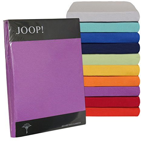 Joop! Spannbetttücher Uni 40000 weiß - 00 100x200 cm