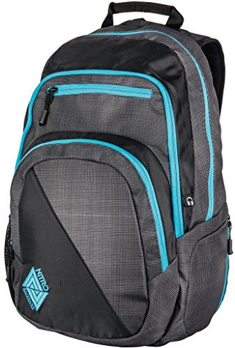 Nitro Snowboards 2018 Rucksack, 49 cm, 29 liters, Grau (Blur Azul Trims)
